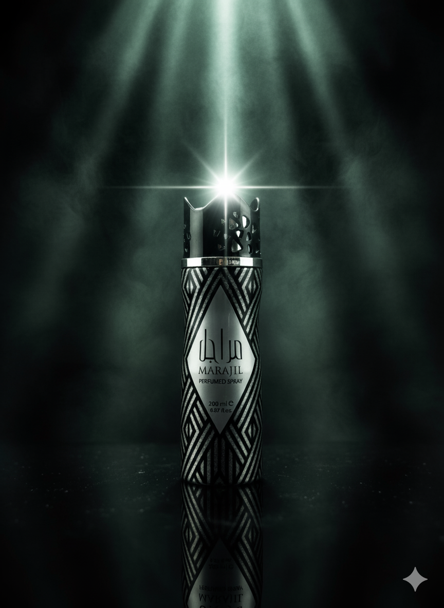 Silver lighter with geometric design on a dark background