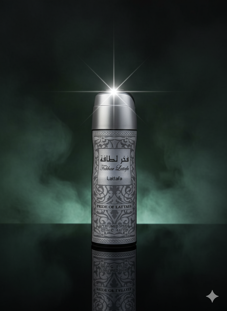 Silver and black container with intricate design on a dark background