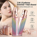 2 IN 1 FLAWLESS EYEBROW TRIMMER FOR WOMEN